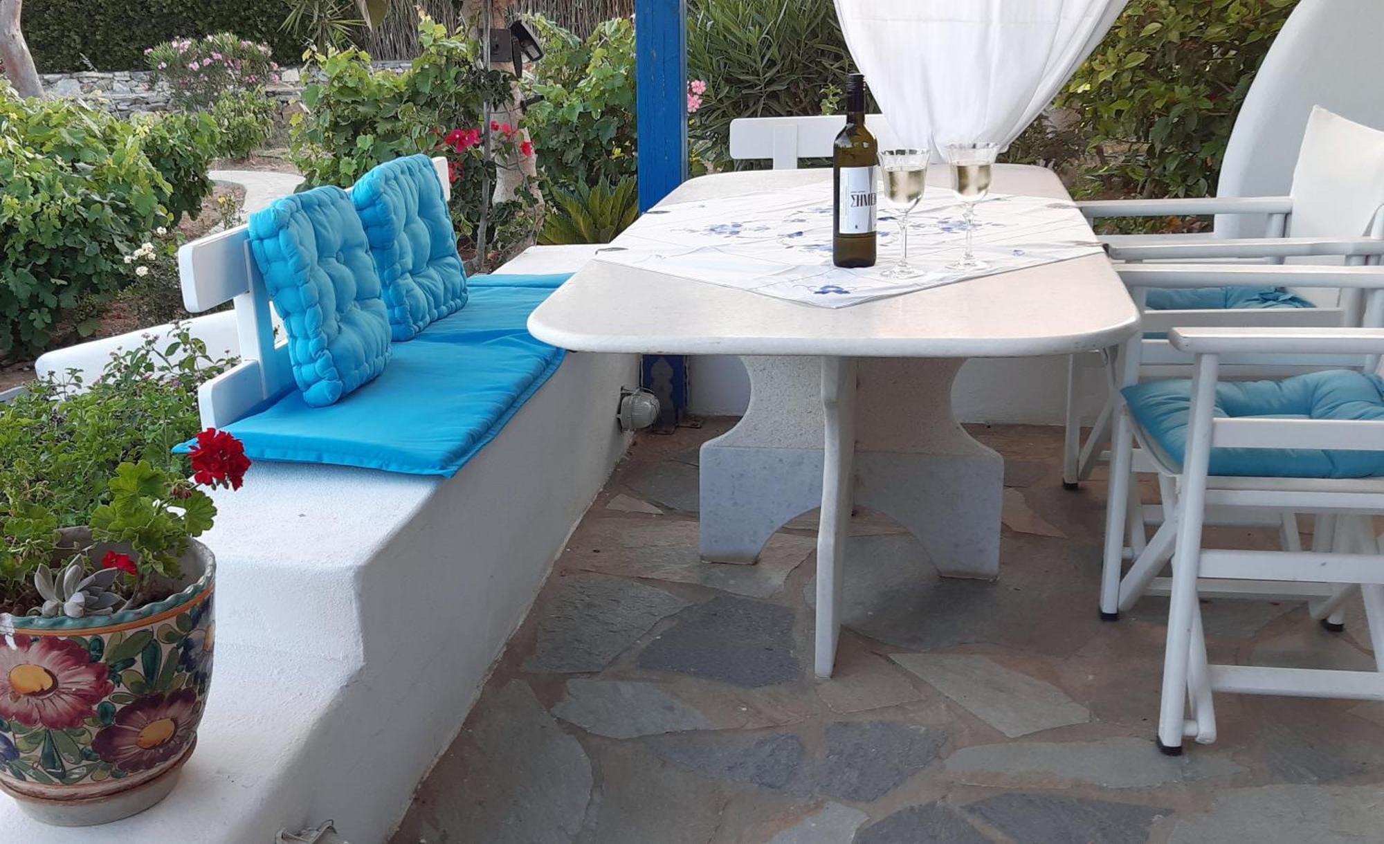 Haus Asterakia Lägenhet Aliko Beach Exteriör bild