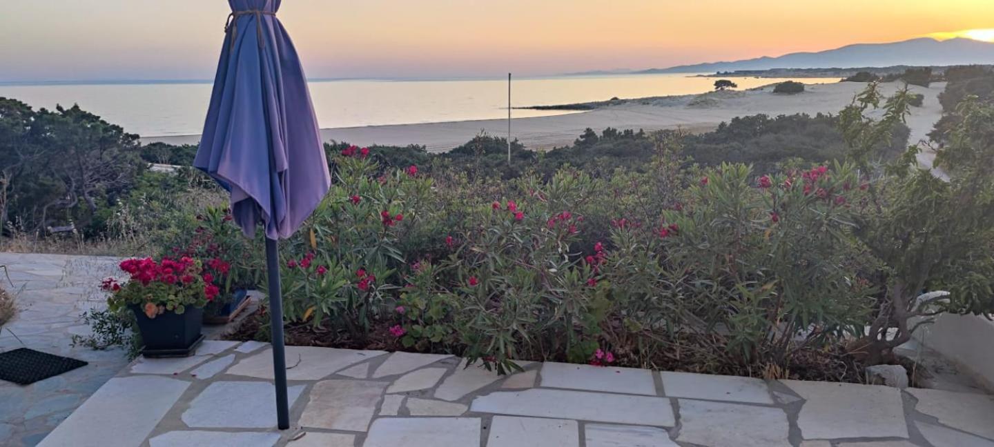 Haus Asterakia Lägenhet Aliko Beach Exteriör bild