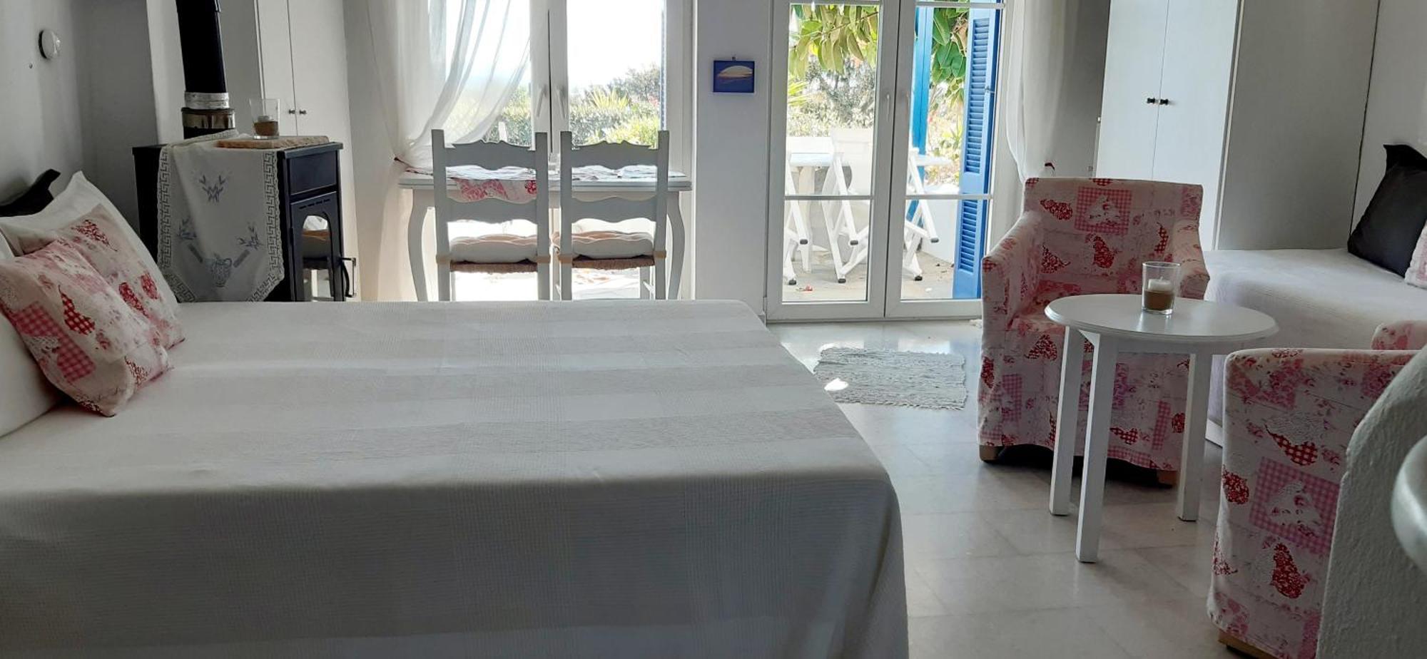 Haus Asterakia Lägenhet Aliko Beach Exteriör bild